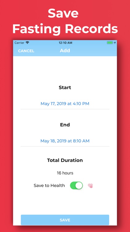 Intermittent Fasting Timer&Log screenshot-5