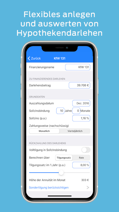 How to cancel & delete HypoPlaner - Hypothekenrechner from iphone & ipad 1