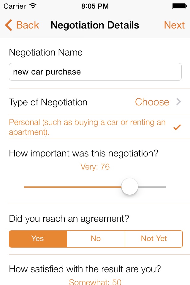 Negotiation 360 screenshot 3