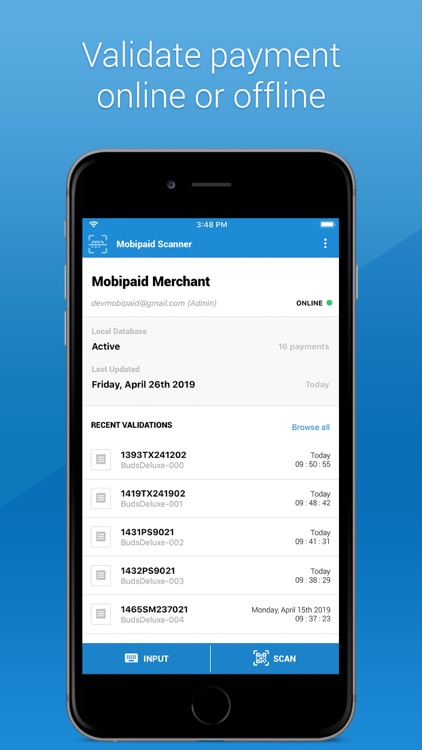 Mobipaid Scanner