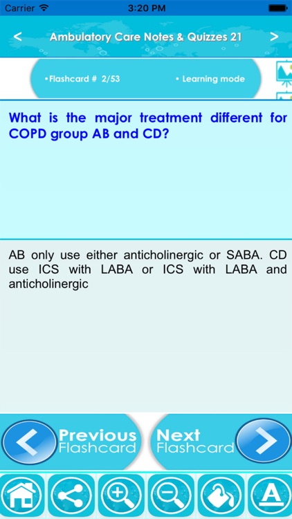 Ambulatory Care Test Bank App