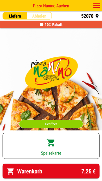 How to cancel & delete Pizza Nanino Aachen from iphone & ipad 1