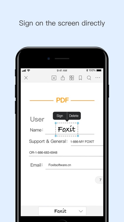 Foxit PDF Reader Mobile screenshot-5