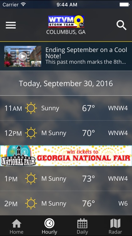 WTVM Storm Team Weather