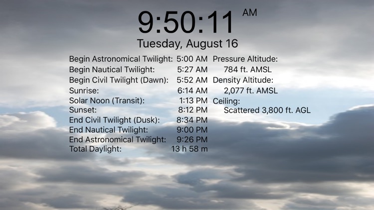 Nav Clock