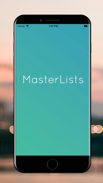 MasterLists screenshot-0