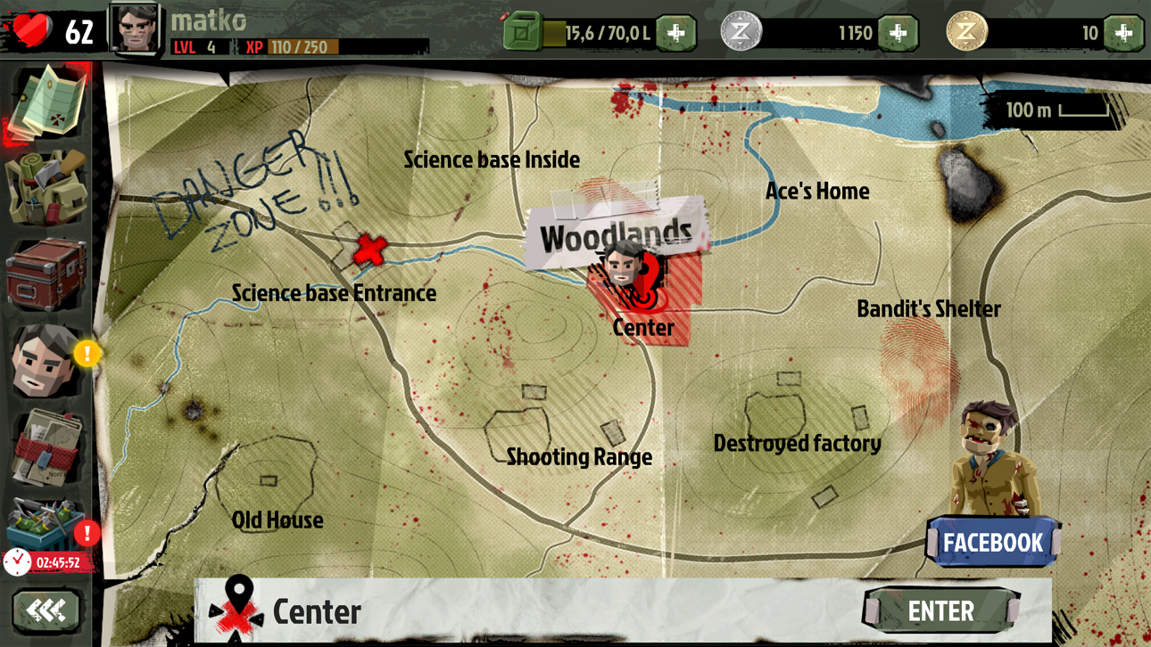 The Walking Zombie 2 Hack screenshot 9 - iOS game interface