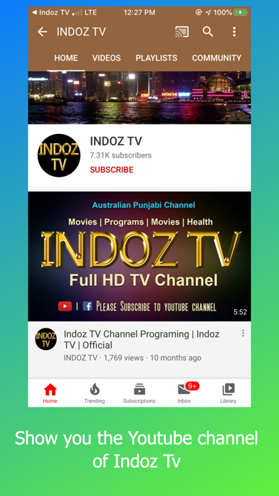 INDOZ TV screenshot 2