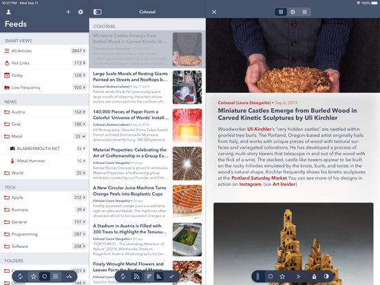 Fiery Feeds: RSS Readerのおすすめ画像1