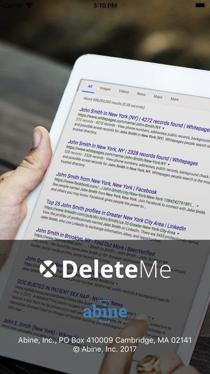 DeleteMe Privacy Protection