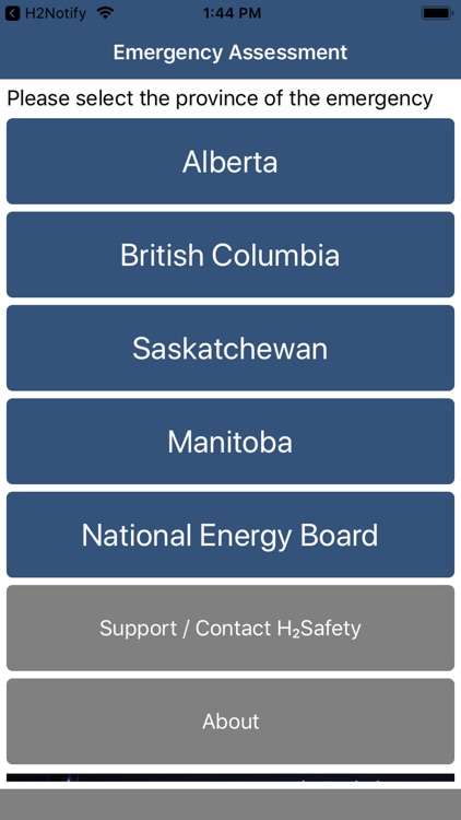 Emergency Assessment Matrix