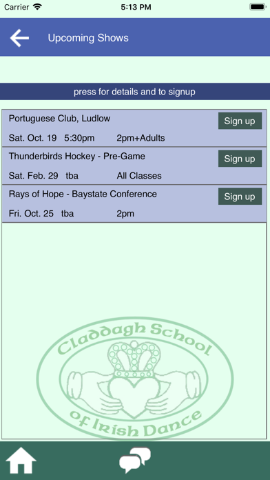 Claddagh School of Irish Dance screenshot 2