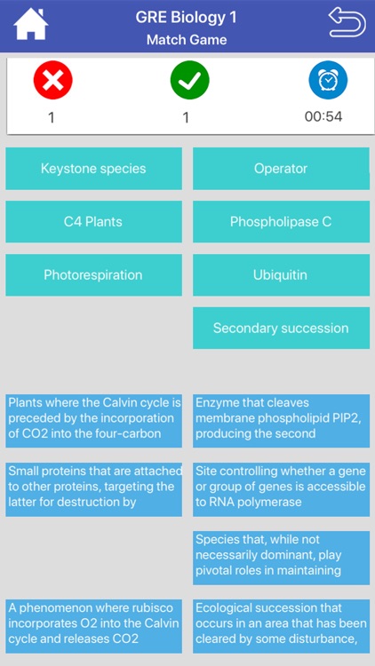 GRE Biology Flashcards screenshot-8