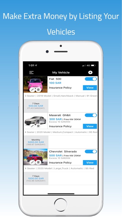 PICK Owner – Vehicle Sharing screenshot 2