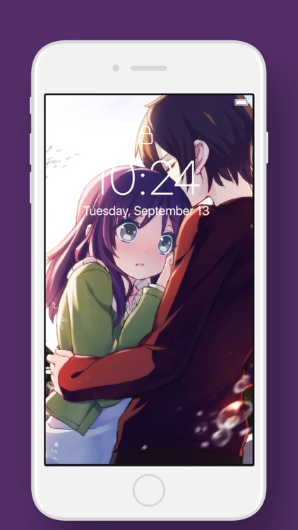 cute anime couple wallpapers for mobile