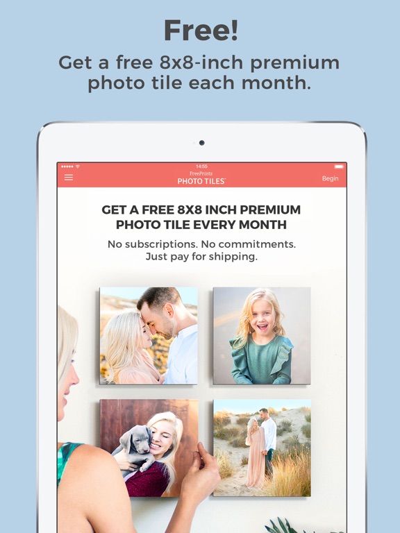 FreePrints Photo Tiles App Price Drops