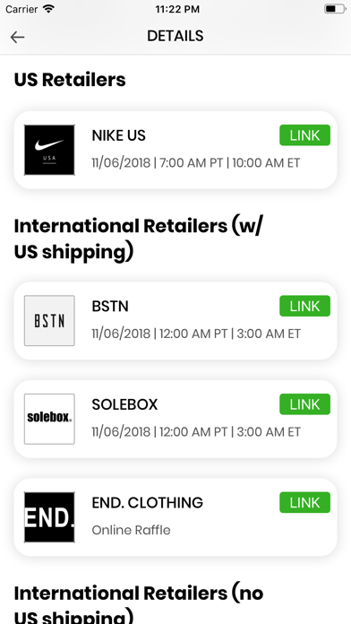 SOLE LINKS screenshot 4