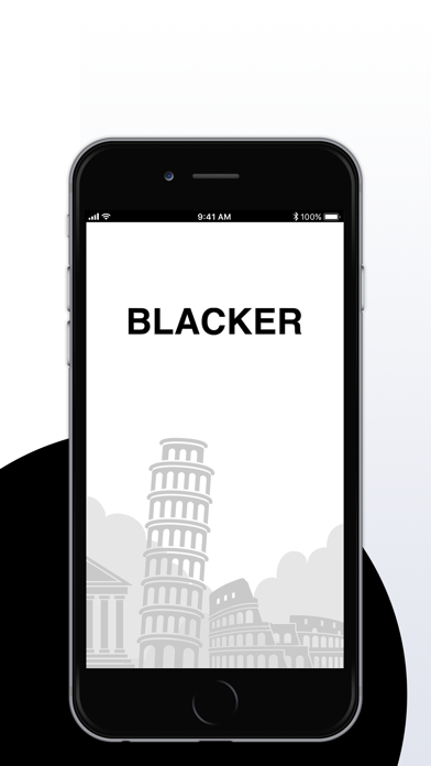 How to cancel & delete BLACKER from iphone & ipad 1