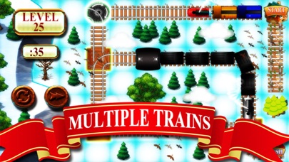 Rail Track Maze 2019: Train Pu screenshot 2