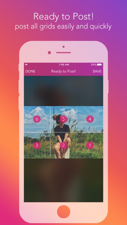 Griddy Pro: Split Pic in Grids screenshot-3