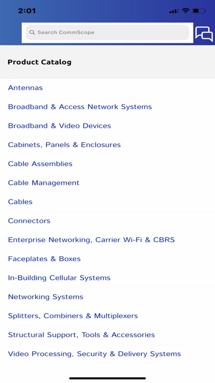 cCatalog by CommScope