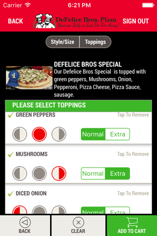 DeFelice Bros Pizza screenshot 4