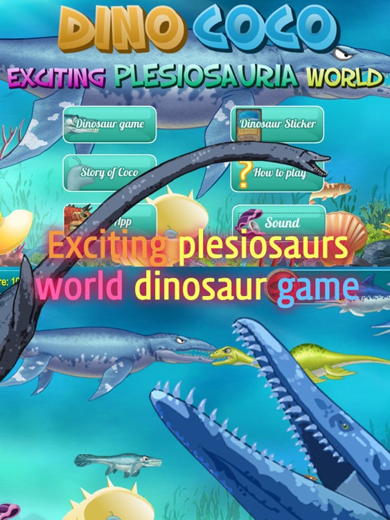 Dino coco's Plesiosauria game screenshot-0