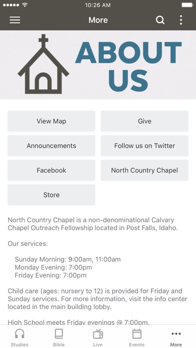 How to cancel & delete North Country Chapel from iphone & ipad 3