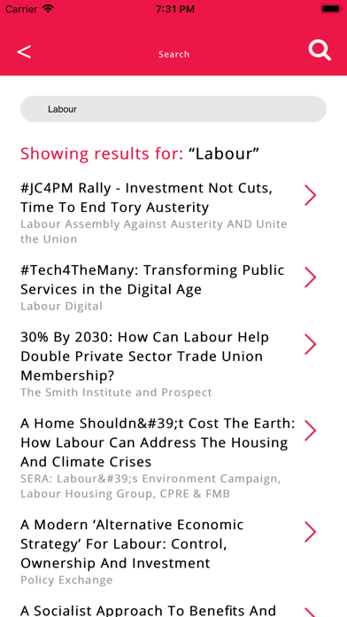 How to cancel & delete Labour Conference from iphone & ipad 4