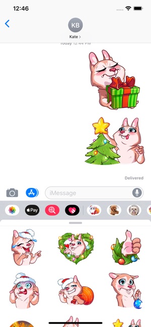 Christmas Dog Sticker Pack(圖3)-速報App
