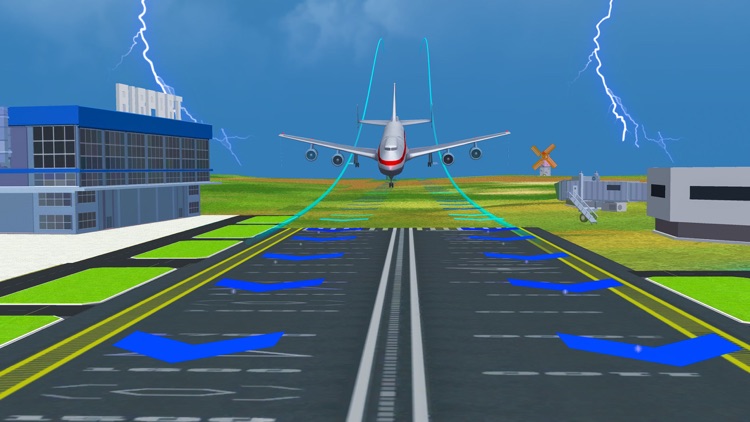 City Airplane Pilot Flight