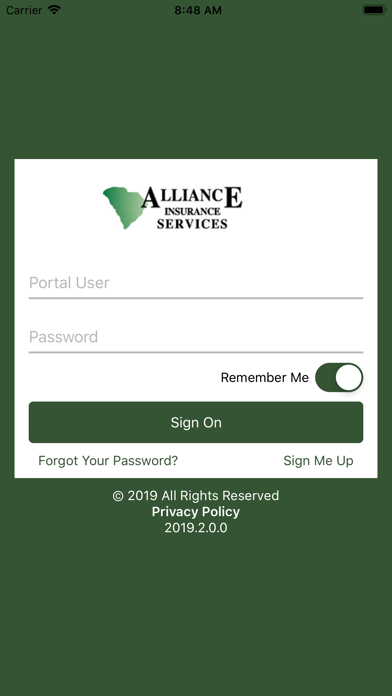 How to cancel & delete Alliance Insurance Svcs Online from iphone & ipad 1