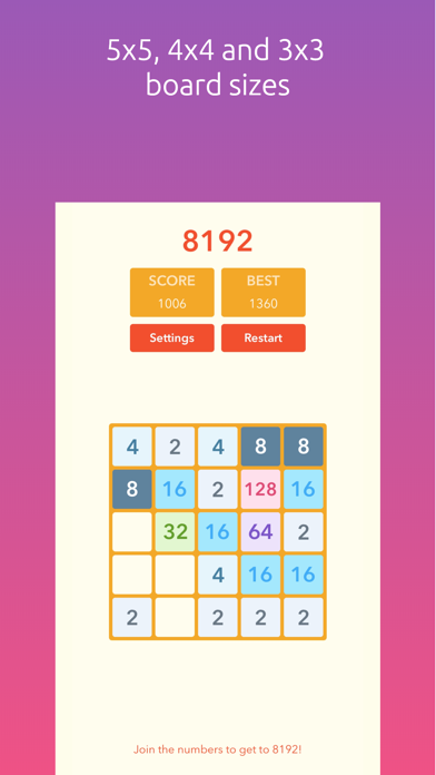 2048 Puzzle Game Online Balls screenshot 2