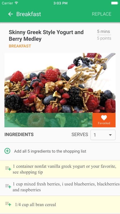 Skinny Kitchen Meal Plan