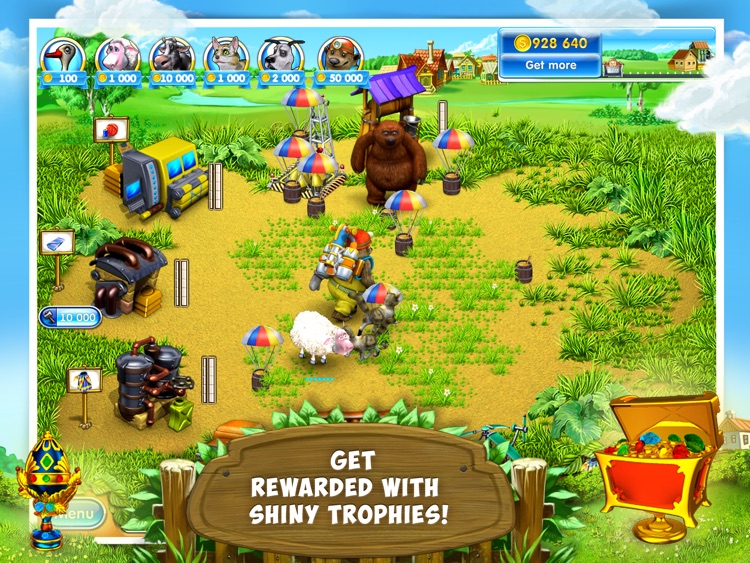 Farm Frenzy 3: Village HD Lite screenshot-3