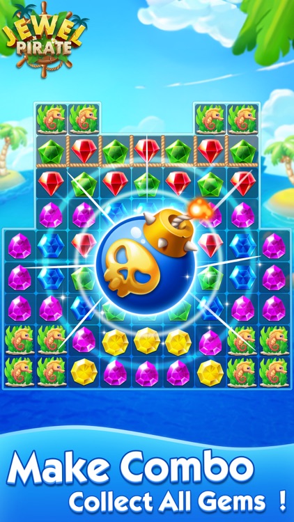 Jewel Pirate - Matching Games