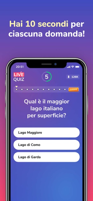 Live Quiz - Vinci Premi Veri(圖2)-速報App