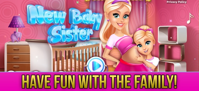 New Baby Sister Makeover Game