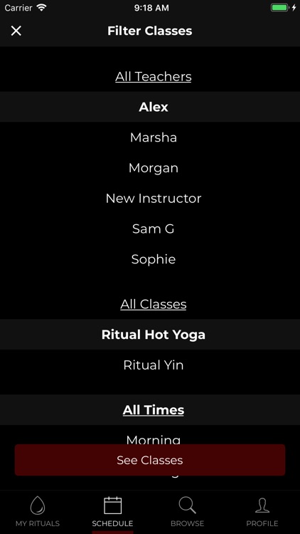 Ritual Hot Yoga Mobile screenshot-3