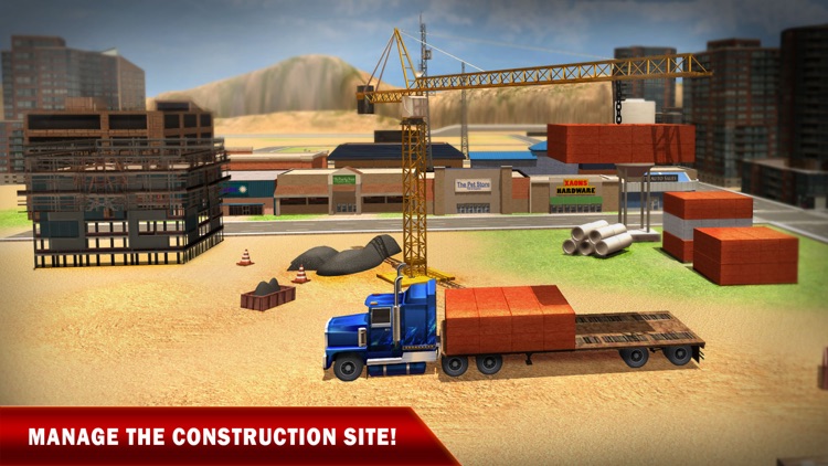 Construction Crane Digger Game screenshot-6