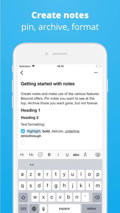 Beyond - Tasks, Habits, Notes screenshot-7
