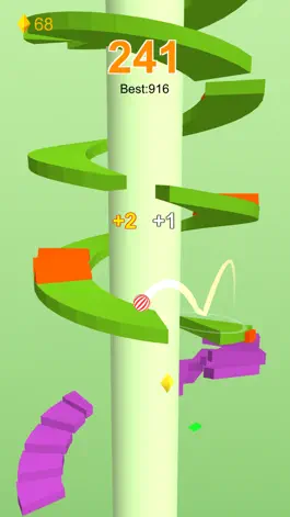 Game screenshot Run Ball - Jump On Helix Road apk