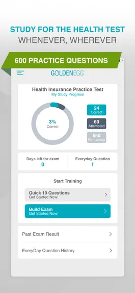 Game screenshot Health Insurance Practice Test mod apk