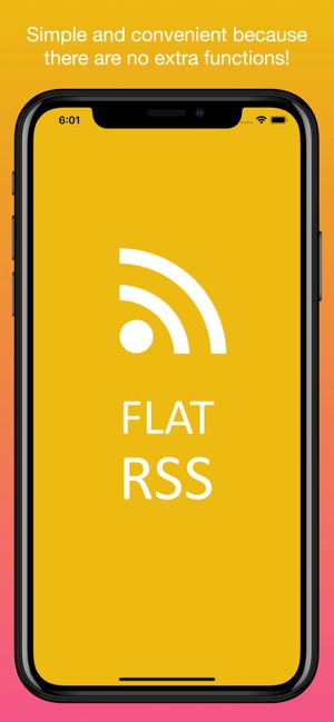 FLAT RSS Reader