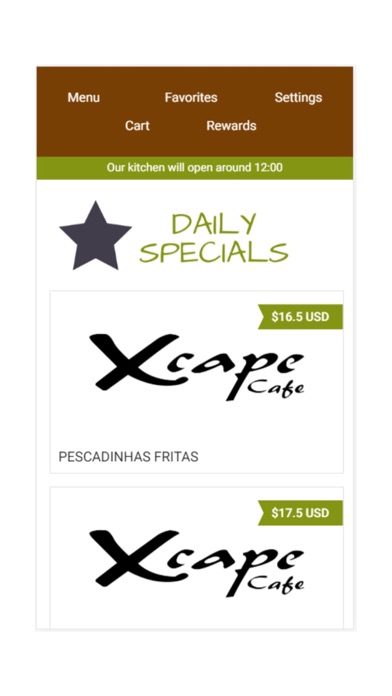 Xcape Cafe screenshot 2