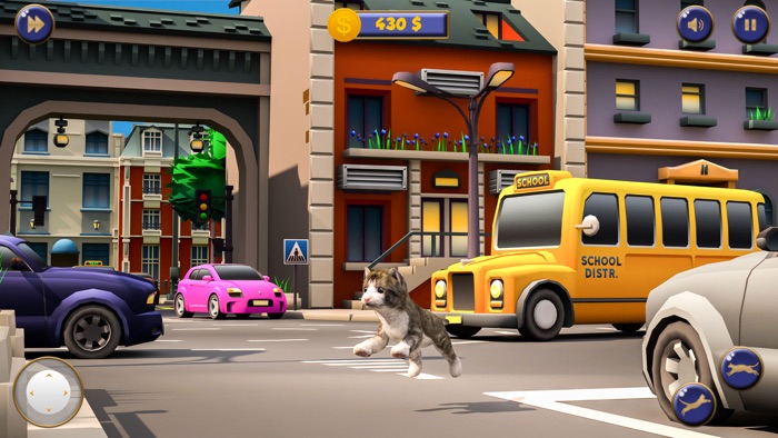 仮想ペット猫エスケープ：救助