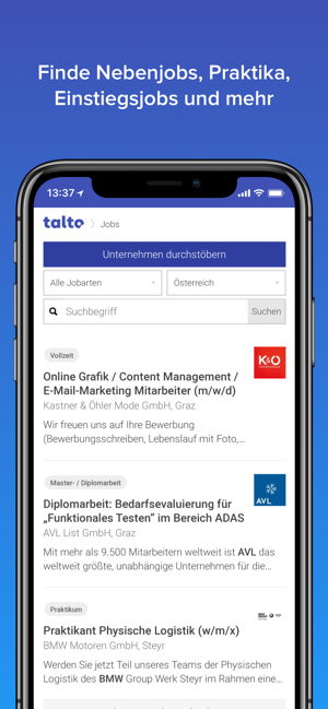 Talto: Studentenjob & Jobsuche(圖3)-速報App