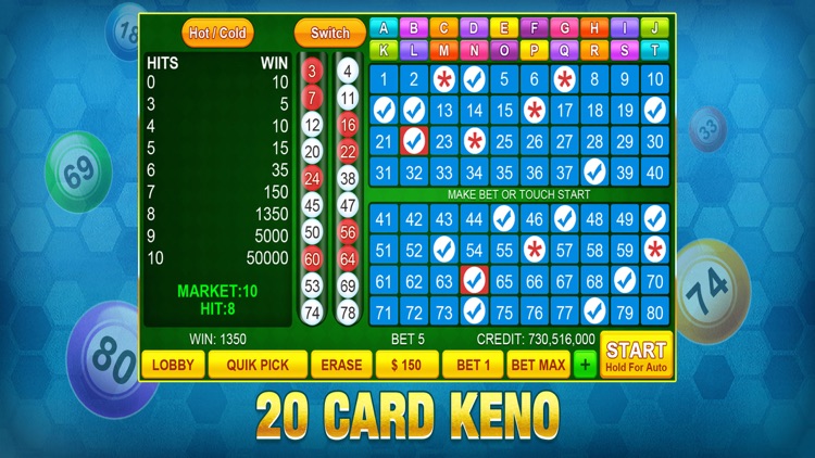 Keno - Casino Keno Games screenshot-3