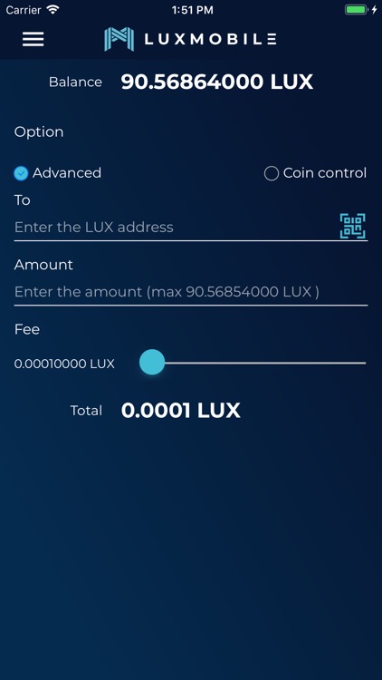 LuxMobile - Lux Mobile Wallet screenshot-5
