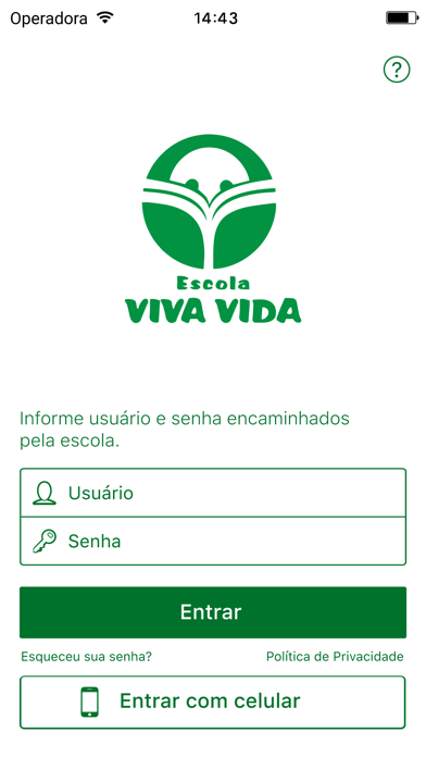 Escola Viva Vida App screenshot 2